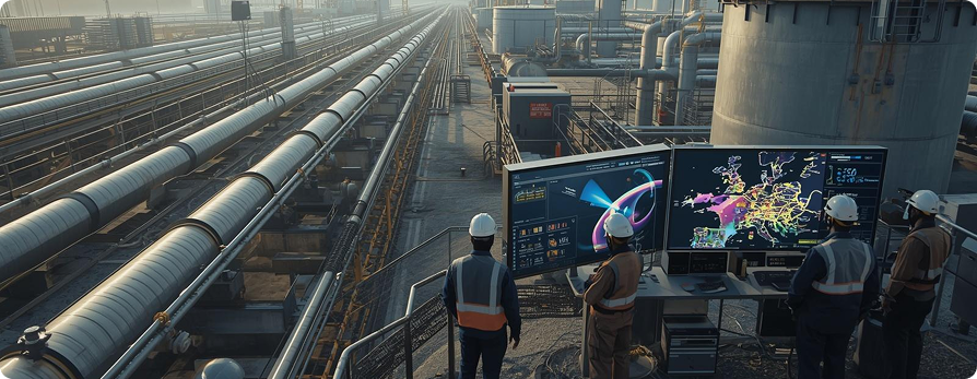 infrastructure digital twin & computer vision solution
